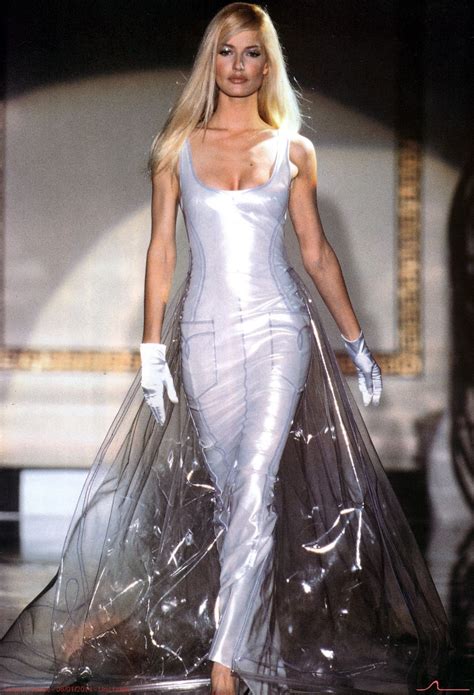 versace couture 1995|gianni Versace fashion show.